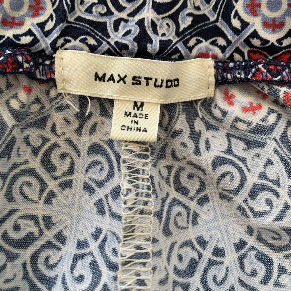 Max Studio Floral Wide Leg Pants - Picture 5 of 7